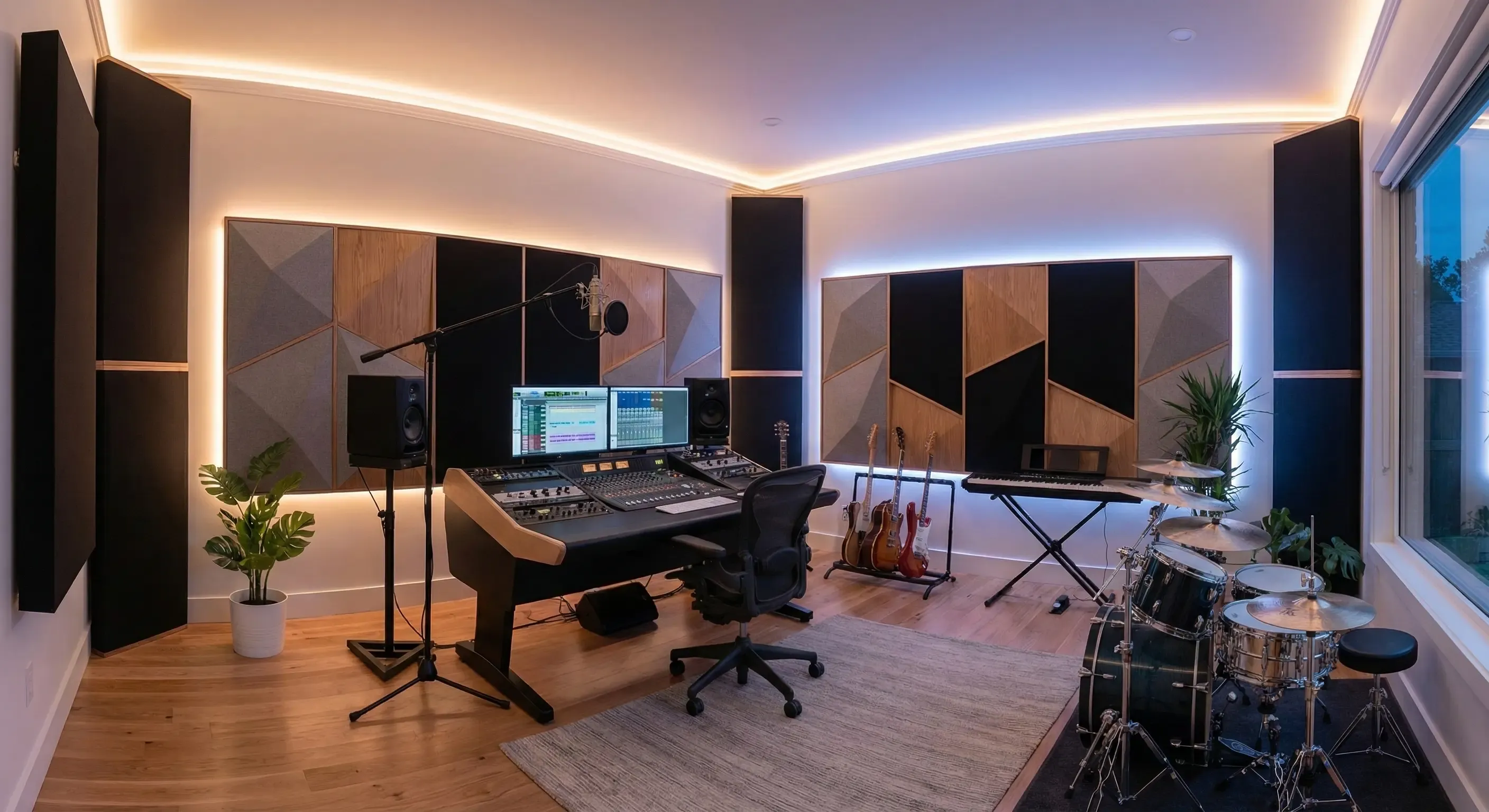How to Design a Professional Recording Studio at Home